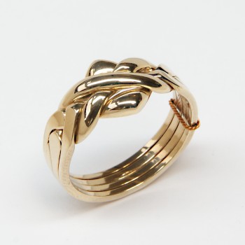 9ct Gold Puzzle Ring